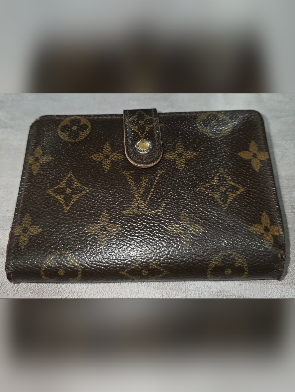 Louis Vuitton Monogram Canvas Wallet in Brown